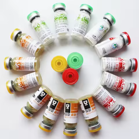 Customized Self Adhesive Vial Labels Sticker Printing