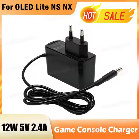 12W 5V 2.4A Type-C Charger For Switch OLED Lite NS NX AC 100-240V Handheld Game Console USB-C Power 