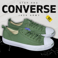 Converse Jack Purcell Army CV004265-1-9 รองเท้าผ้าใบชาย รองเท้าผ้าใบหญิง คอนเวิร์ส