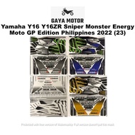 Yamaha Y16 Y16ZR Sniper Monster Energy Moto GP Edition Philippines 2022 (23) Body Sticker