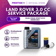 PRESTIGE Land Rover 3.0 CC Service Package - Fully-Synthetic Engine Oil (Up to 7L) + Oil Filter [ 20