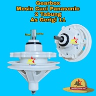 GEAR BOX MESIN CUCI PANASONIC AS GERIGI 11 6-9 KG GEARBOX PANASONIC PULI BESAR