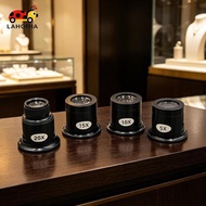 [lahomia] 4Pcs Jewelers Eye Loupe Set Watchmaker Loupe Set Gift Watch Repair Tools 5x 10x 15x 20x