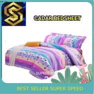 REASY - Bedsheet Cadar Single & Queen