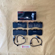 Lexus LS460 4.6 V8 LS600HL 5.0 RC F GS F USF40 USC10 URL10 Front Brembo Brake Pad With Sensor And Cl