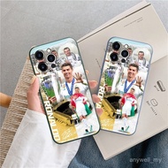 Real Madrid Football Team BBC combination Bale Benzema Cristiano Ronaldo Phone case for iPhone 15pro