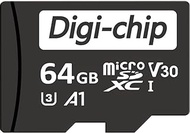 Digi-Chip 64GB Micro SD Memory Card for Samsung Galaxy a15, Samsung a25 mobile phones Class 10 UHS-1 MicroSD