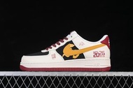 Nike Air Force 1'07 Low 酒紅撞色 空軍一號低幫休閑板鞋 JP2026-152