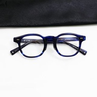 金子眼鏡 KCP-21 #NVS 賽璐珞眼鏡 celluloid x 925純銀眼鏡 , SIZE:47-23-148
