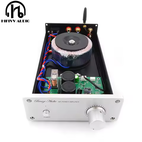 Bluetooth 5.0 LM1875 LM3886 HiFi Audio Amplifier For Home theater speaker system with 60W UPC1237 Ho