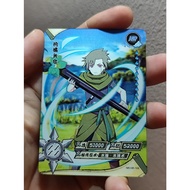 Naruto Kayou HR TCG CCG Holographic Card Yagara NR-HR-168 + Sleeves