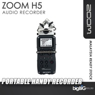 Zoom H5 4-Input / 4-Track Portable Handy Recorder with Interchangeable X/Y Mic Capsule