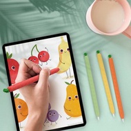 Apple Pencil 2代 矽膠保護套 - 水果鳳梨款