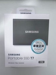 全新Samsung portable SSD T7 1TB
