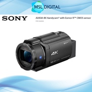 Sony FDR-AX43A UHD 4K Handycam Camcorder | 26.8mm Zeiss Vario-Sonnar T* Zoom Lens | 20x Optical Zoom