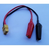 XT60(F) to Alligator clip Lead 175mm 14AWG Battery Connector Wires RC Converter Cable Plug