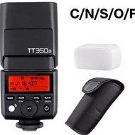 Godox TT350S Flash for Sony Camera 2.4G HSS 1/8000s TTL Wireless Compact Speedlite Flash for Sony A7