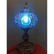 Turkish lamp craft table lamp mosaic table lamp glass Mediterranean style lamp