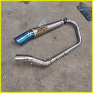 ✨ ◱ ❀ Big elbow daeng sai4 conical exhaust pipe Muffler open tmx 125 155 tmx 150 pinoy 125 150 moto