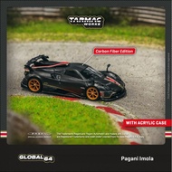 Tarmac Pagani Imola Matt Balck Carbon Fiber (1/64 Diecast)