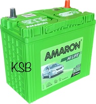 Amaron 55B24 Hi-life /45Ah /380cca /ยxกxส = 238x129x227 มม.แบตเตอรี่อายุยืนเกรดพรีเมียม คุณภาพสูงสุด แผ่นธาตุผสมแร่เงิน เพิ่มความแข็งแกร่งและทนทานยิ่งขึ้น