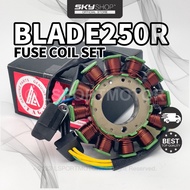 NAZA BLADE250R FUSE COIL SET (12COIL) STARTER ASSY MAGNET COIL FIELD COIL STARTOR COIL BLADE250 BLAD