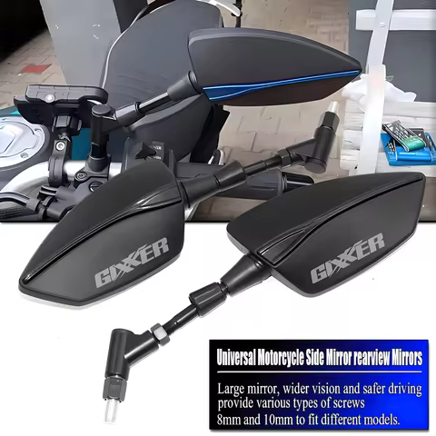 For Gixxer 150 SF 150SF SF 250 SF250 GIXXER 155 250 2020 2021 Motorcycle Side Rear View Rearview Mir