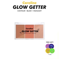 CARELINE GLOW GETTER 10g [Multi use, Palette, Blush on, Highlighter, Contour]