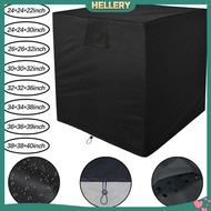 [HellerySG] Air Conditioner Cover Outdoor, Outside Unit Cover Blk Dust Water Cover Outdoor