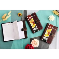 60k BUTTON AGENDA BOOK SIZE 15CM X 9.5CM CONTENTS 164 PAGES