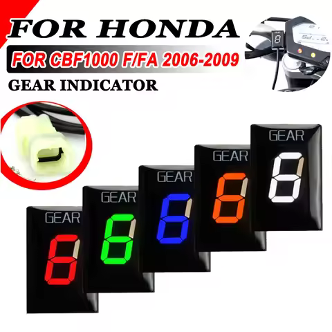 For Honda CBF1000F CBF1000FA 2006 - 2008 2009 CBF1000 F FA Motorcycle Accessories1-6 Speed Gear Disp