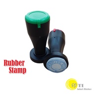 Rubber Stamp General Stamp Round Customise Rubber Stamp 20mm - 35mm