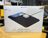 💥全新行貨一年保養，激減價錢只求清貨💥 Mophie 4 合 1 無線充電墊 4-in-1 wireless charging mat