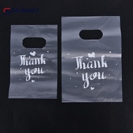 AN.MART 100Pcs Mini Thank you Plastic Gift Bags Wedding Candy Bags Shopping Carrier Bags MY