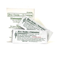 ⏺️ ▩ (Calamine) Calmoseptine Ointment -  Zinc Oxide + Calamine 3 x 3.5g Sachets