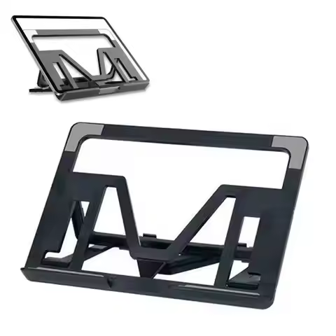 Portable Base Tablet Can Be Used With ABS Laptop Stand. Folding Height Laptop Stand Is Universal For