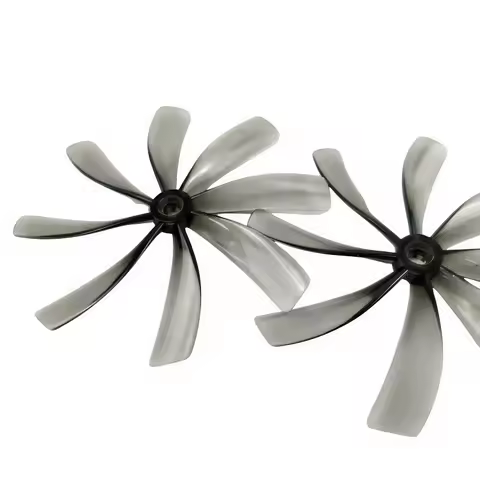 2 Pairs HQ Duct 89mm X8 8-Blade FPV Propeller 3.5-Inch Aperture 5mm iFlight Wing ProTek35 for Racing