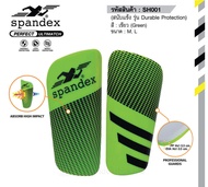 Spandex สนับแข้ง สีเขียว S SH001