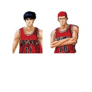 ✿﹍✴✳Slam Dunk Lego Sakuragi Flower Road Hand-made Rukawa Maple Decoration Puzzle Basketball Shoes Bu