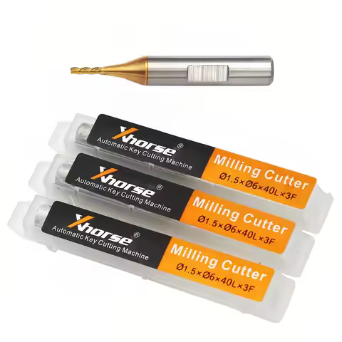 Xhorse 1.0mm 1.5mm 2.0mm 2.5mm Milling Cutter Probe for Condor XC-Mini Plus/XC-007/Dolphin XP-005/XP