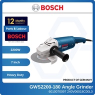 GWS2200-180 7" Bosch Angle Grinder 2200W 240V 06018C00L0