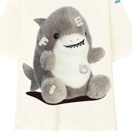 Baby SHARK FIDE unisex T-Shirt Wide form Round Neck ulzzang BABY SHARK HOT 2024