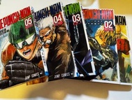 （日版）學日文，一拳超人漫畫1-5