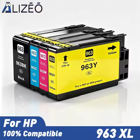 ALIZEO 963 XL Ink Cartridge For HP 963XL HP963 Compatible OfficeJet Pro 9010 9012 9013 9014 9015 901