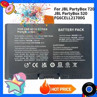 For JBL PartyBox 720 Compatible with JBL PartyBox 520  Bluetooth speaker battery FG6CELL21700G