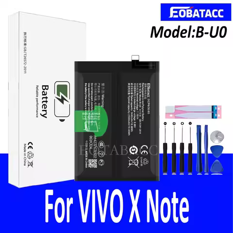EOTABACC New 100% High Quality B-U0 Battery For VIVO X Note Bateria+ Free Tools
