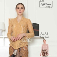 (TOP + INNER ONLY) Bycikdara Kebaya Lace Bali Alena Free Inner