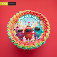 [JOEY CAKES] JNP21 Among Us | Birthday Cake