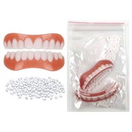 ถอดได้ด้วยฟันบรรจุกาวฟันปลอมรอยยิ้มฟันขาว Braces ซิลิโคนซิลิโคนซิลิโคนซิลิโคนซิลิโคนซิลิโคนซิลิโคนซิ