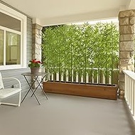 Artificial Bamboo Plants Tree, Easy To Assemble & No Maintenance, Fake Plants for Deck Patio Living 